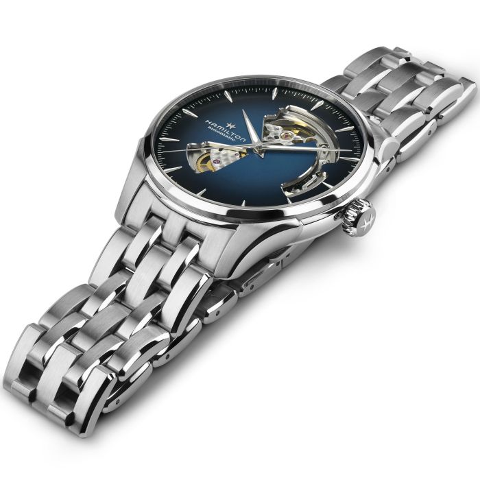 Hamilton Jazzmaster Open Heart Auto H32675140 – vista angolata