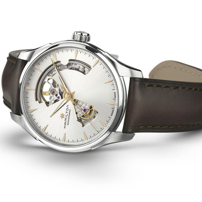 Hamilton Jazzmaster Open Heart Auto H32675551 – vista angolata