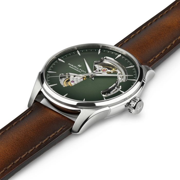 Hamilton Jazzmaster Open Heart Auto H32675560 – vista angolata