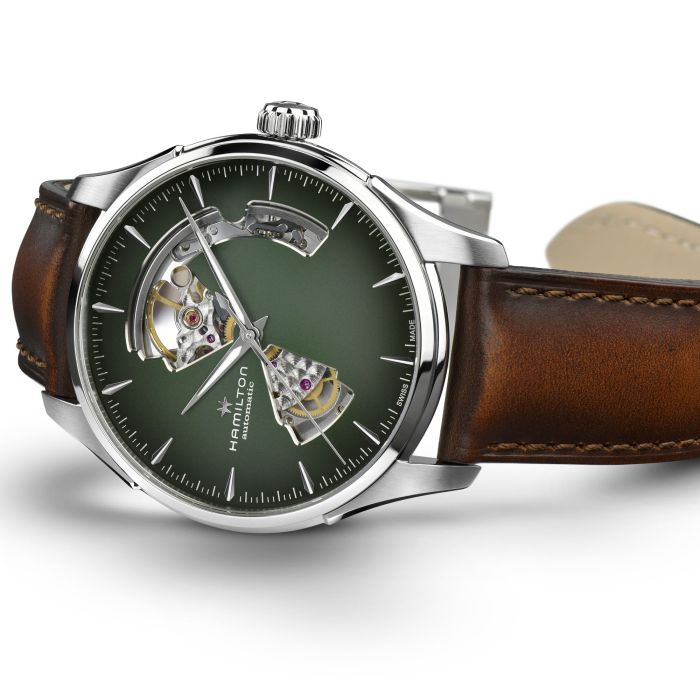 Hamilton Jazzmaster Open Heart Auto H32675560 – vista angolata