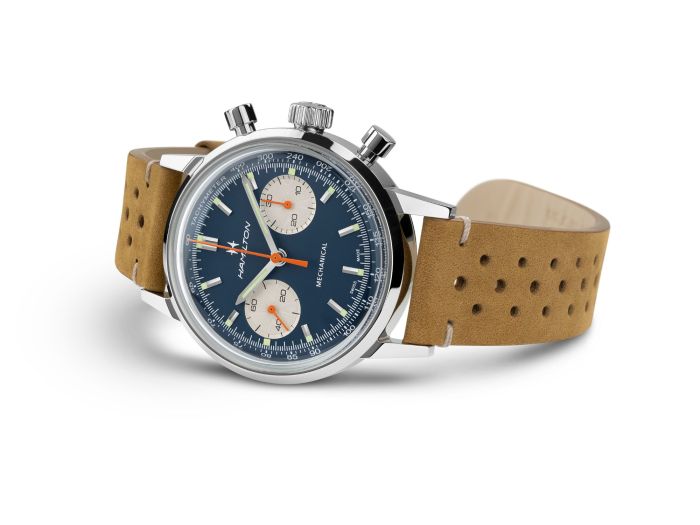 Hamilton American Classic Intra-Matic Chronograph H H38429541 – vista angolata