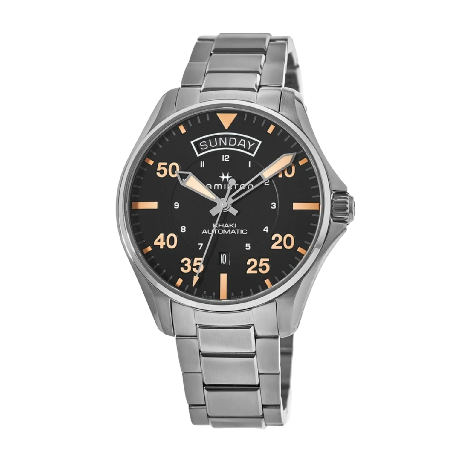 Hamilton Khaki Pilot Day Date Aviation Pilot Day Date Automatico 42 mm Ref. H64645131 - ON5347