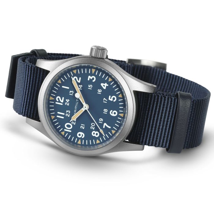 Hamilton Khaki Field Mechanical H69439940 – vista angolata