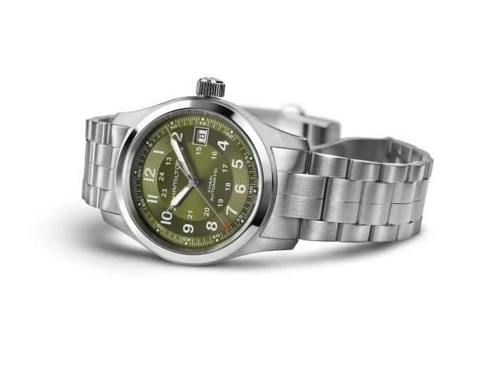 Hamilton Khaki Field Auto H70455160 – vista angolata