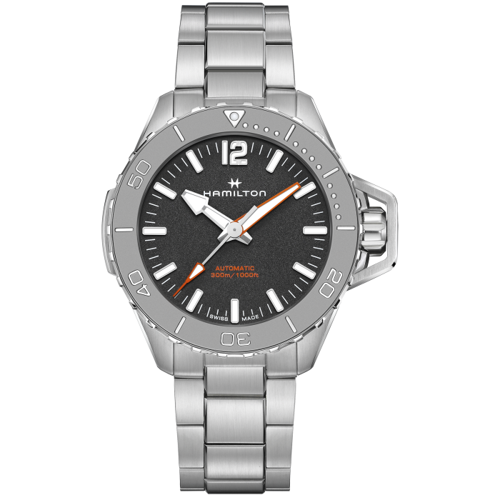 Hamilton Khaki Navy Frogman Auto H77815130 – vista frontale