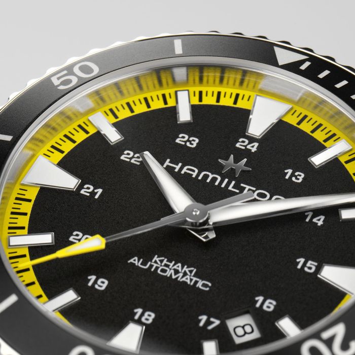 Hamilton Khaki Navy Scuba Auto H82395332 – vista dettaglio