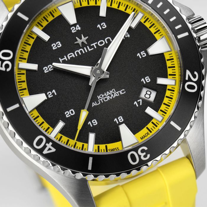 Hamilton Khaki Navy Scuba Auto H82395332 – vista dettaglio