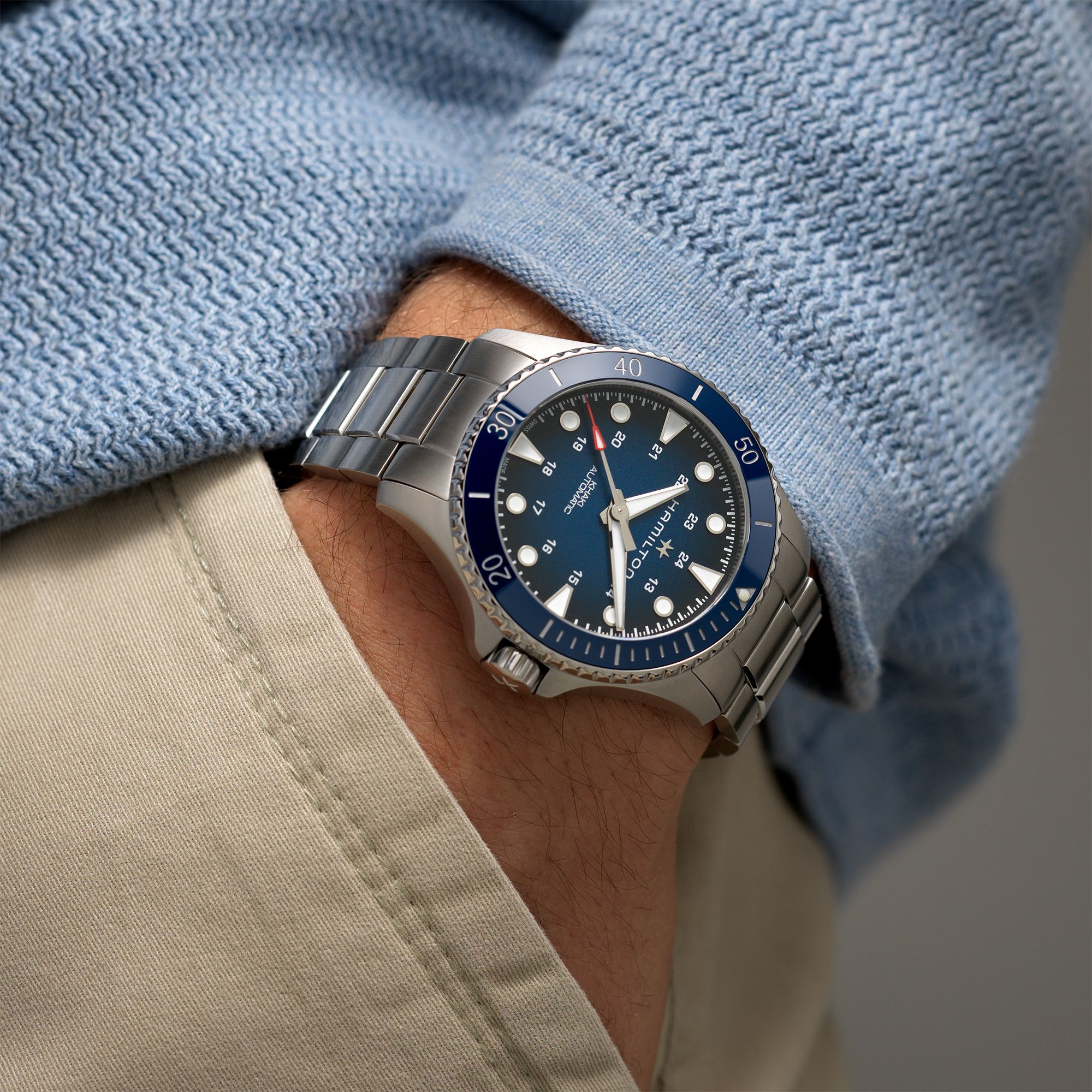 Hamilton Khaki Navy Scuba Auto Ref. H82505140 - ON10008 - vista 5
