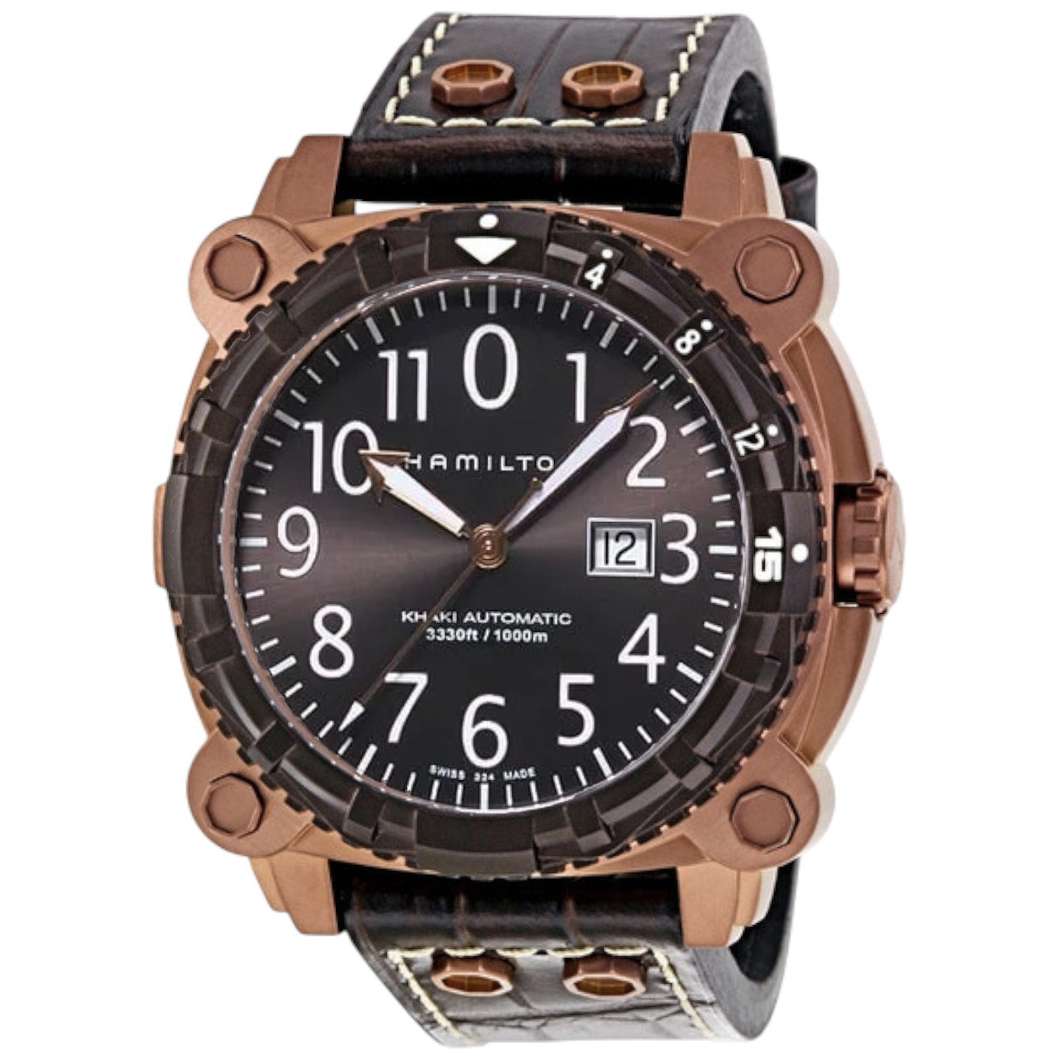 Hamilton BelowZero Brown Nos Automatico 46 mm Ref H78525533 - ON8884