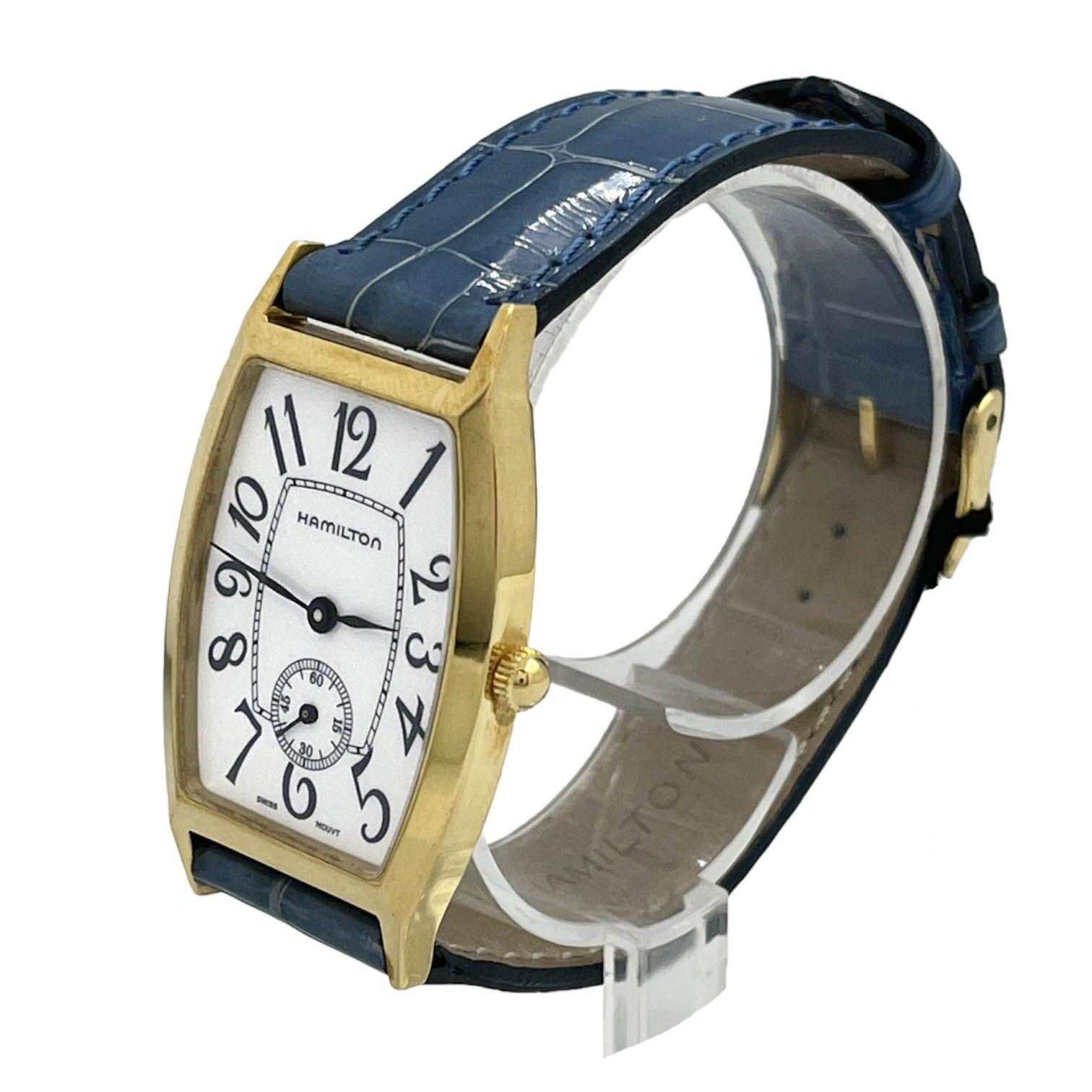 Hamilton Solo Tempo Lady Yellow Gold 18 kt New Never Worn Ref. 707010OR - ON3590 - LuxuryInStock