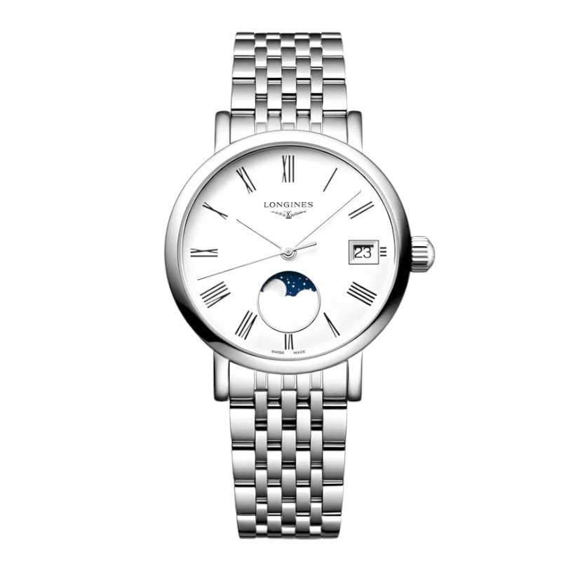 Longines Elegant Collection Moonphase quartz 30 mm Ref. L43304116 - ON8115