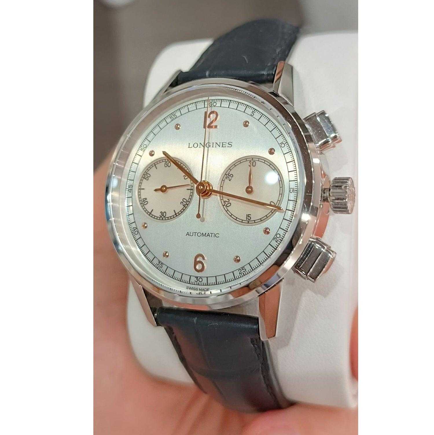 Longines Heritage Chrono 1940 Bicompax Ref. L28144760 - ON5638 - LuxuryInStock