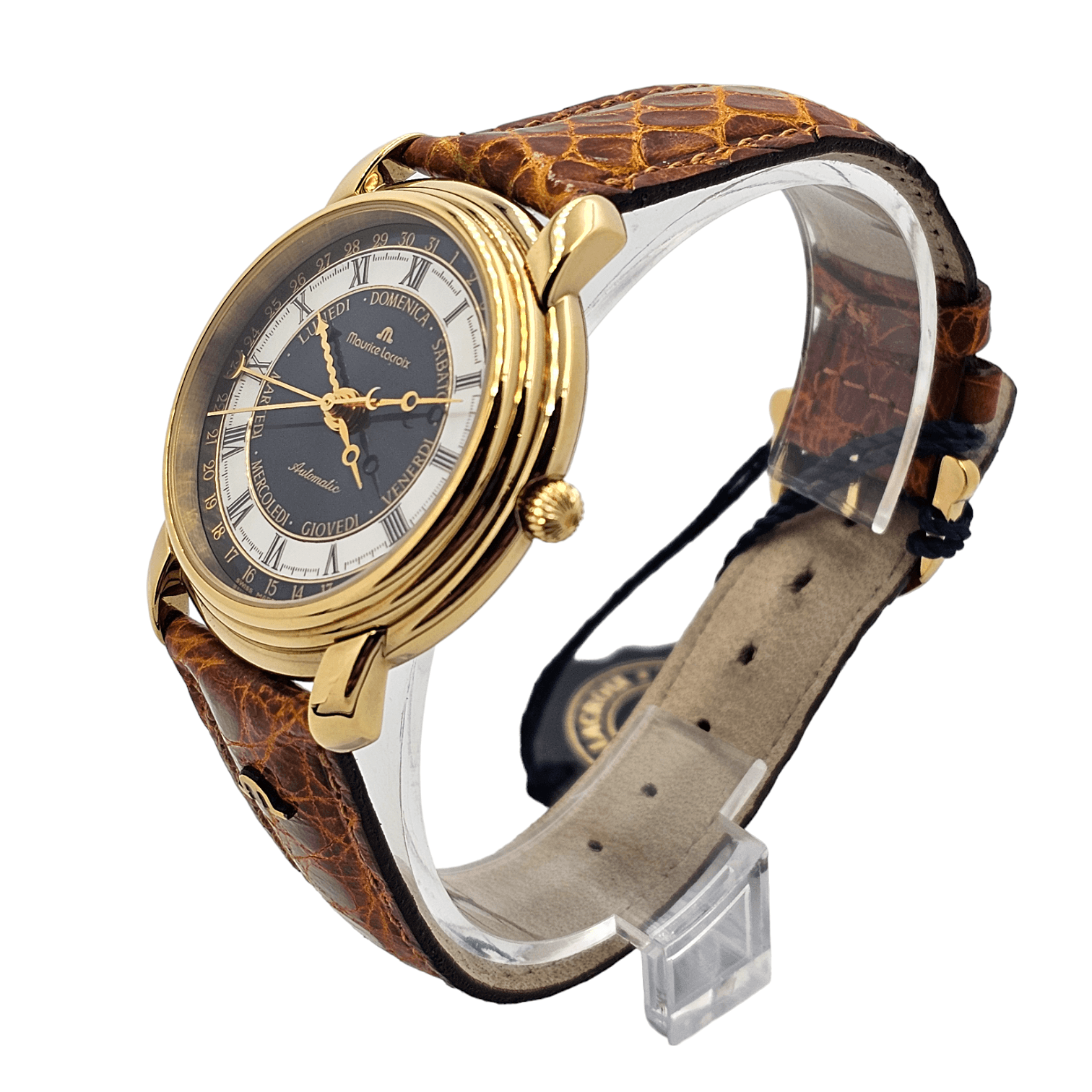 Maurice Lacroix Masterpiece Day Date Gold Plated Ref. 27294/5363 - ON5945 - LuxuryInStock