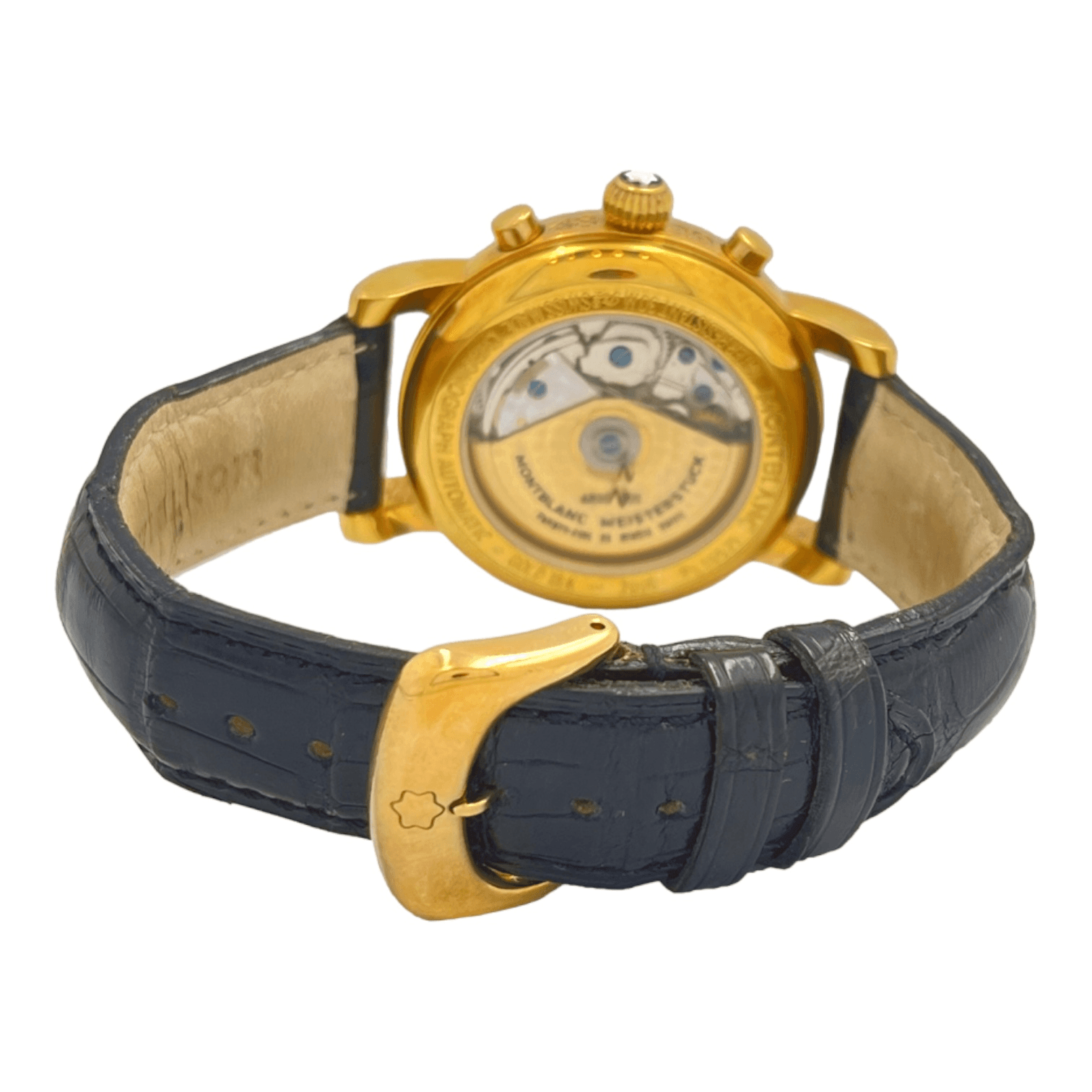 ID: ON3578MARCA: MontblancREFERENZA: 7000MODELLO: Meisterstück Star 7000 Day Date ChronographGENERE: UomoMOVIMENTO: AutomaticoCASSA: Oro giallo 18 ktCRISTALLO: Zaffi