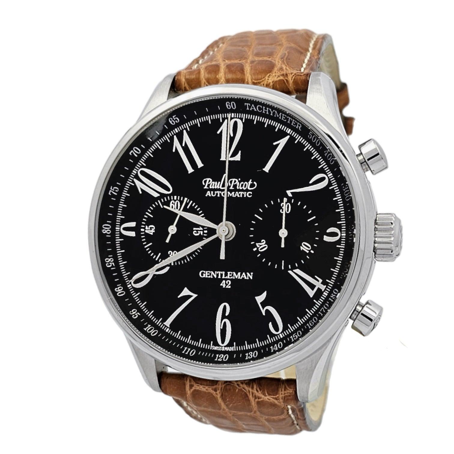 Paul Picot Gentleman 42 Chronograph Ref. 4109/N - ON5691 - LuxuryInStock