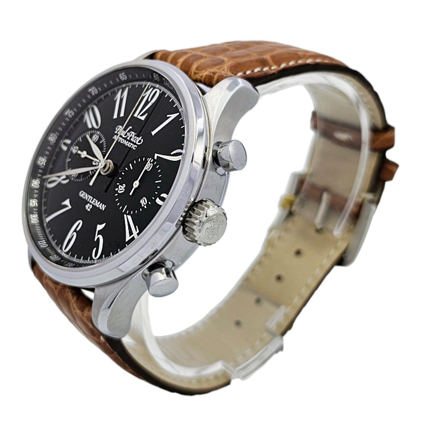 Paul Picot Gentleman 42 Chronograph Ref. 4109/N - ON5691 - LuxuryInStock