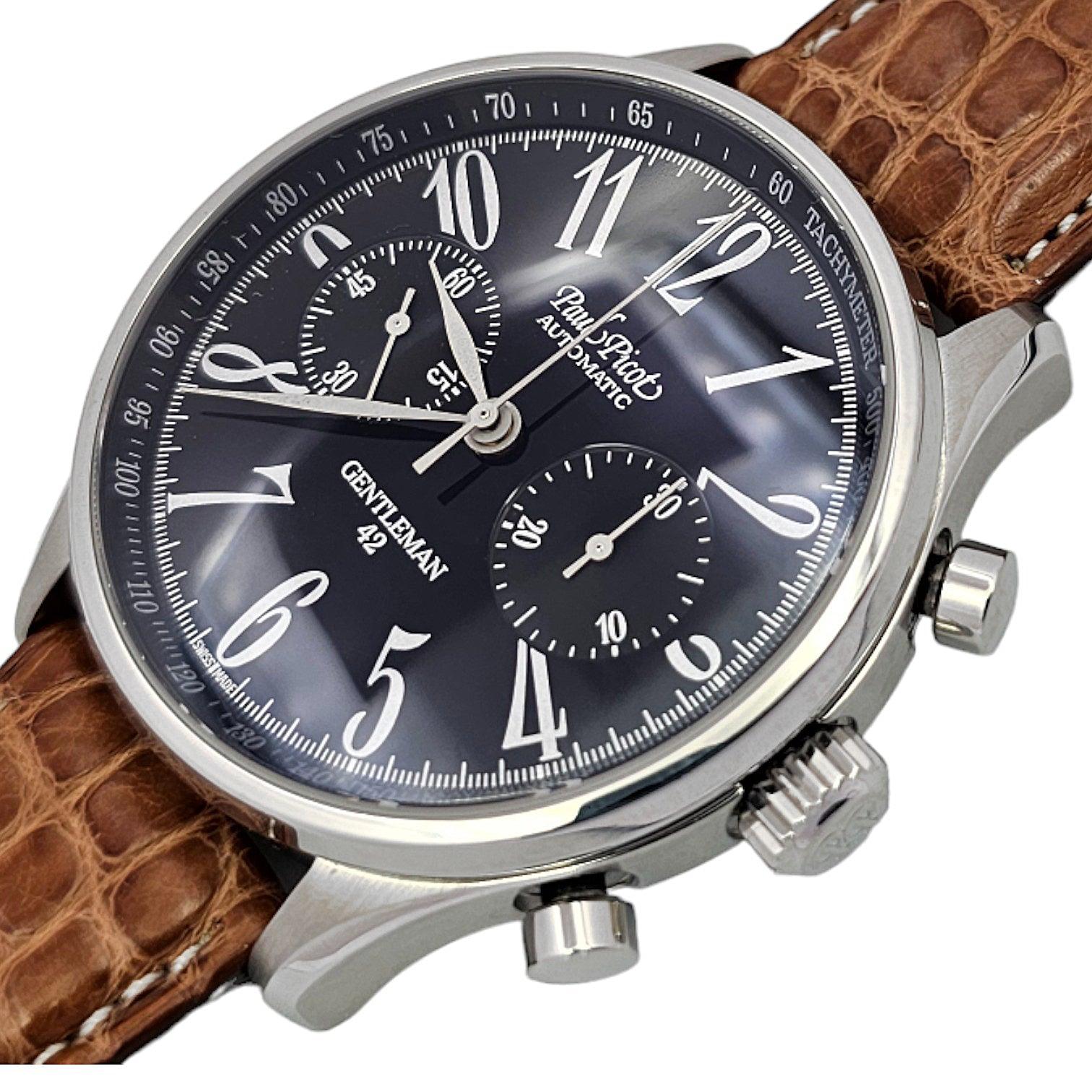 Paul Picot Gentleman 42 Chronograph Ref. 4109/N - ON5691 - LuxuryInStock