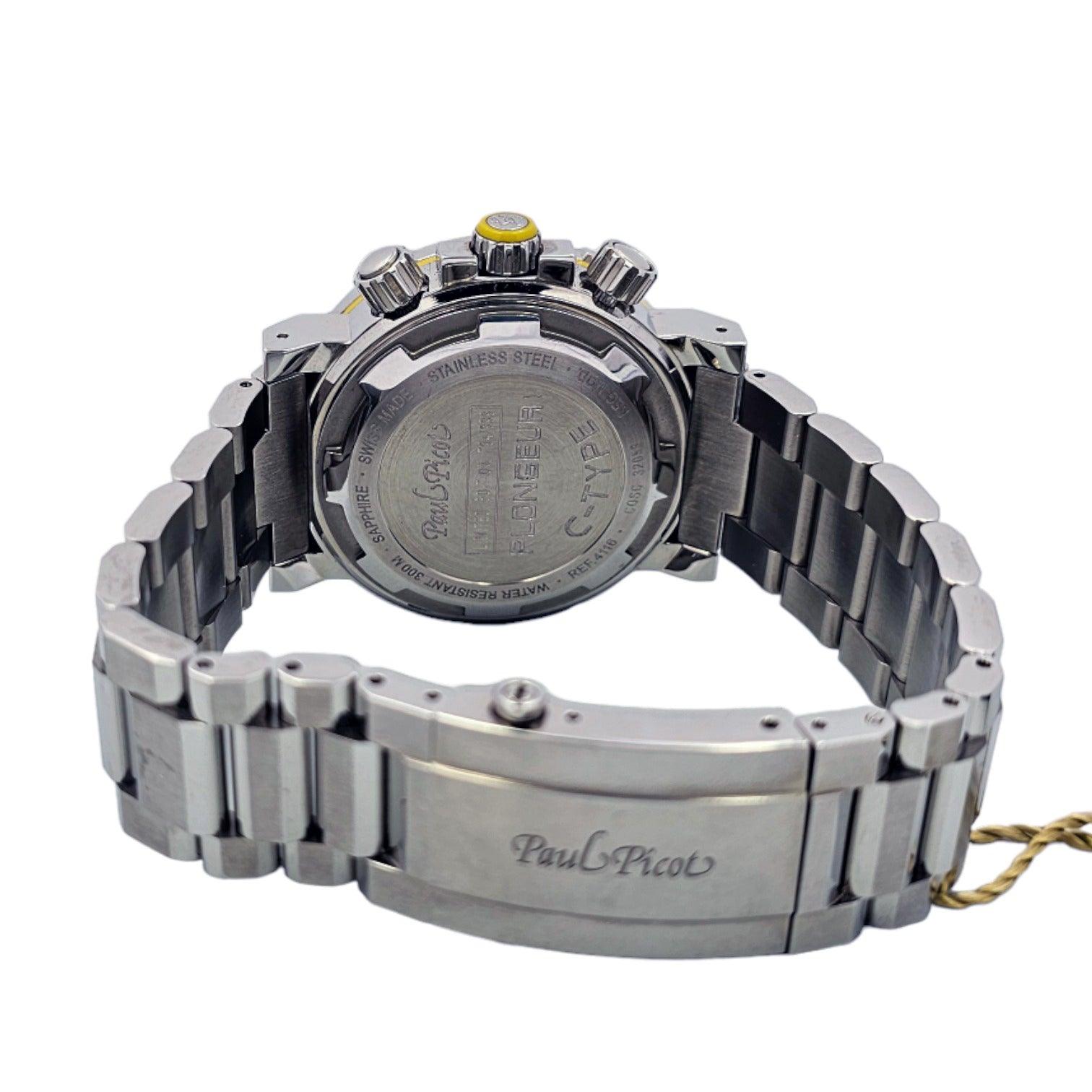 Paul Picot Plongeur C-Type Chronograph Limited Ed. Ref. 4116B - ON5701 - LuxuryInStock