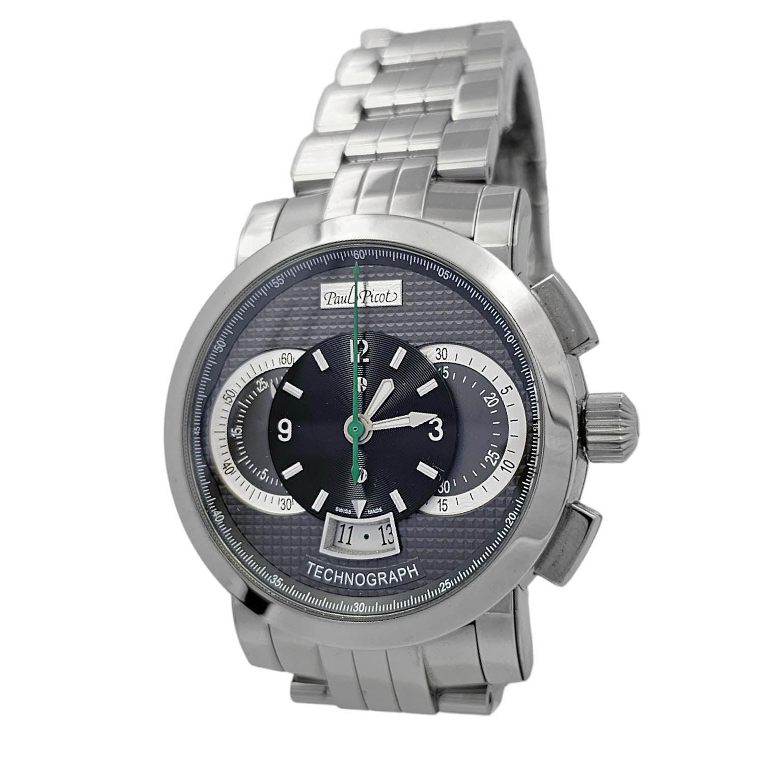 Paul Picot Technograph Ref. 0334S/B - ON5707 - LuxuryInStock