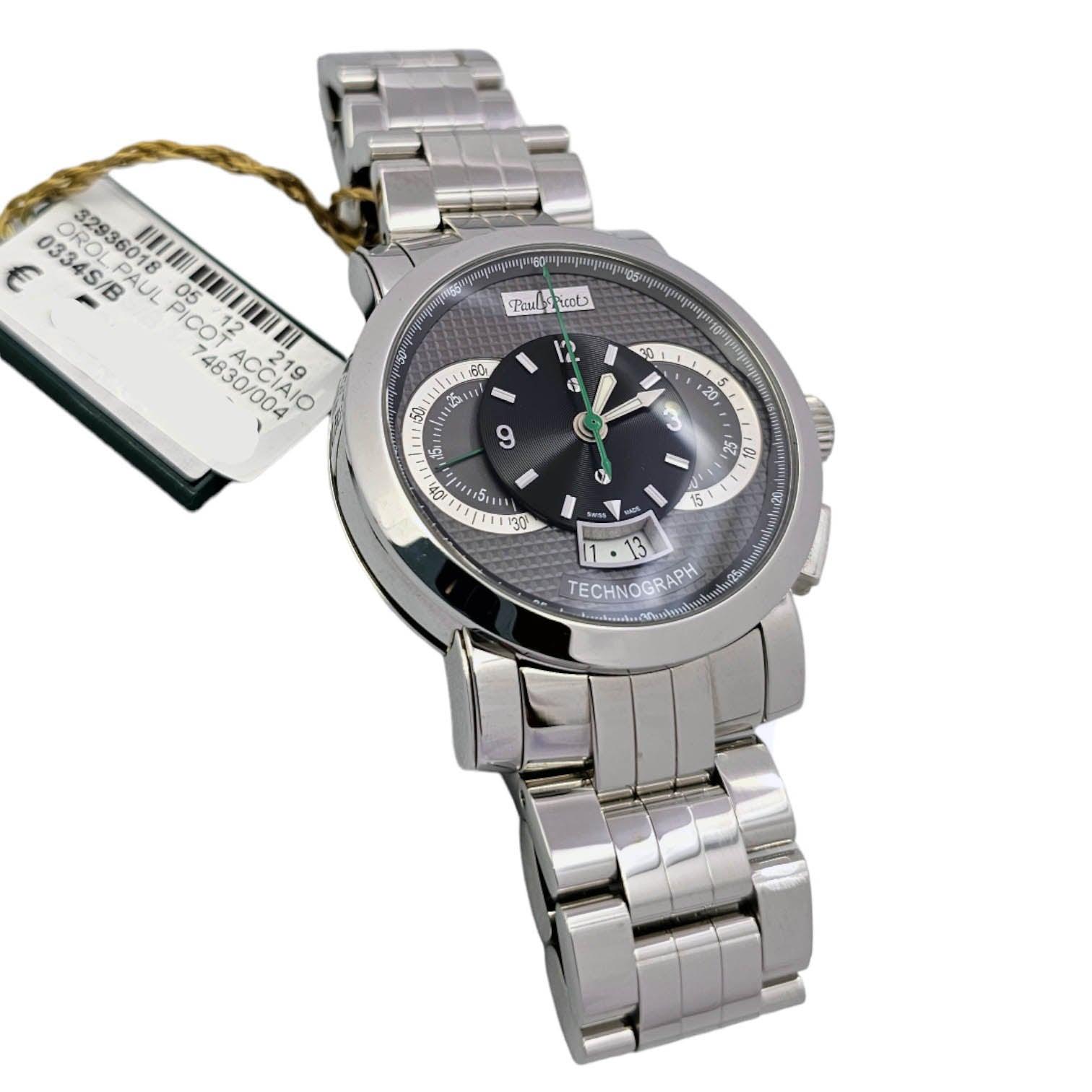 Paul Picot Technograph Ref. 0334S/B - ON5707 - LuxuryInStock