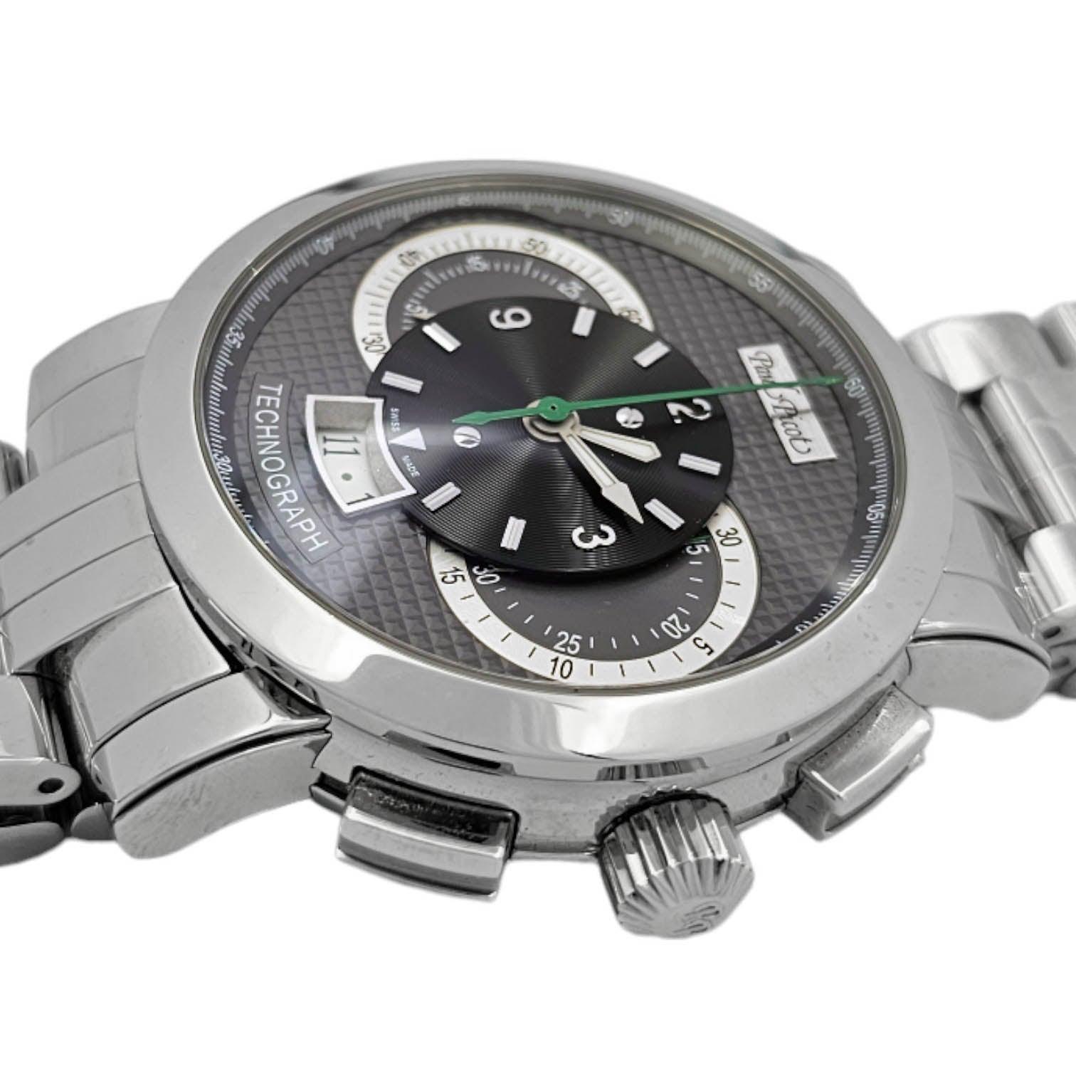 Paul Picot Technograph Ref. 0334S/B - ON5707 - LuxuryInStock