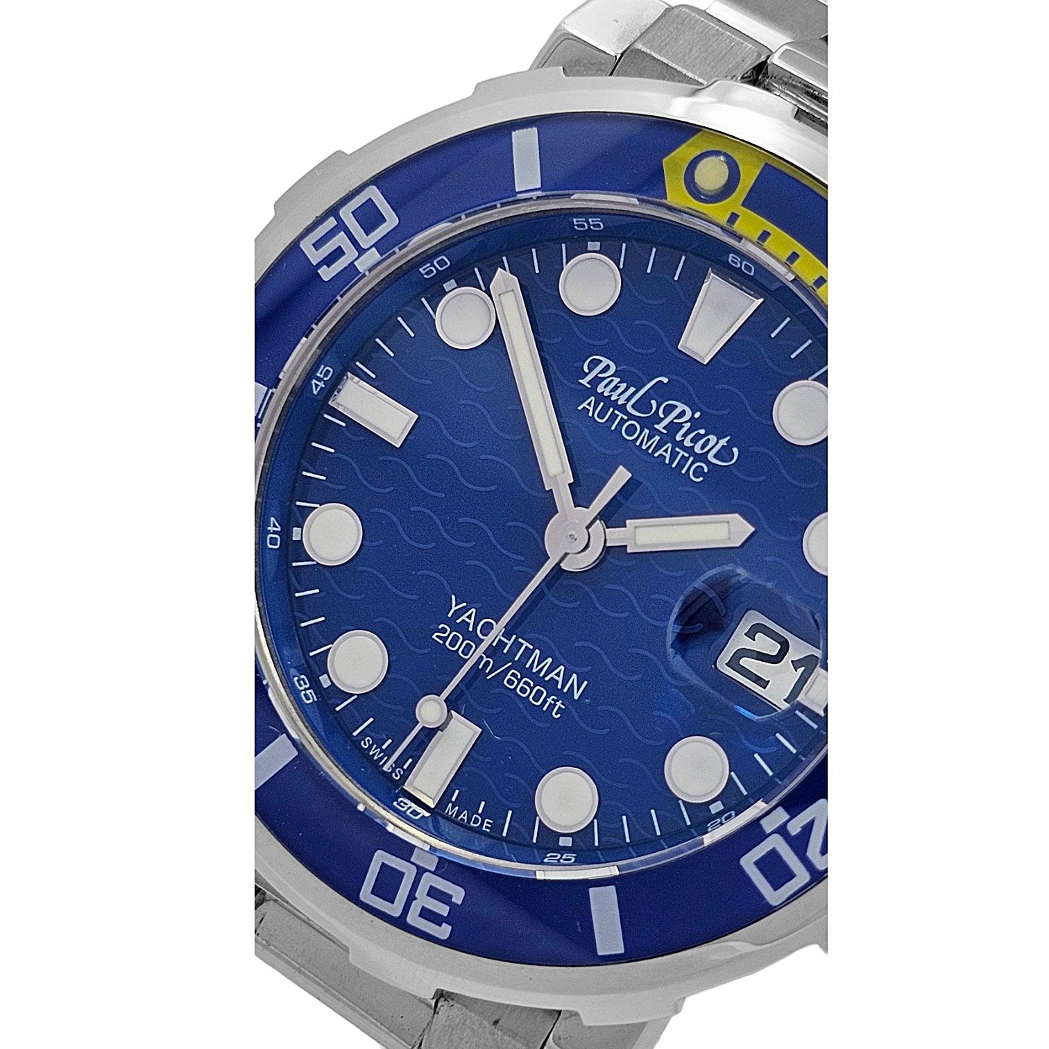 Paul Picot Yachtman 200 mt Ref. 1151ZLG - ON5700 - LuxuryInStock