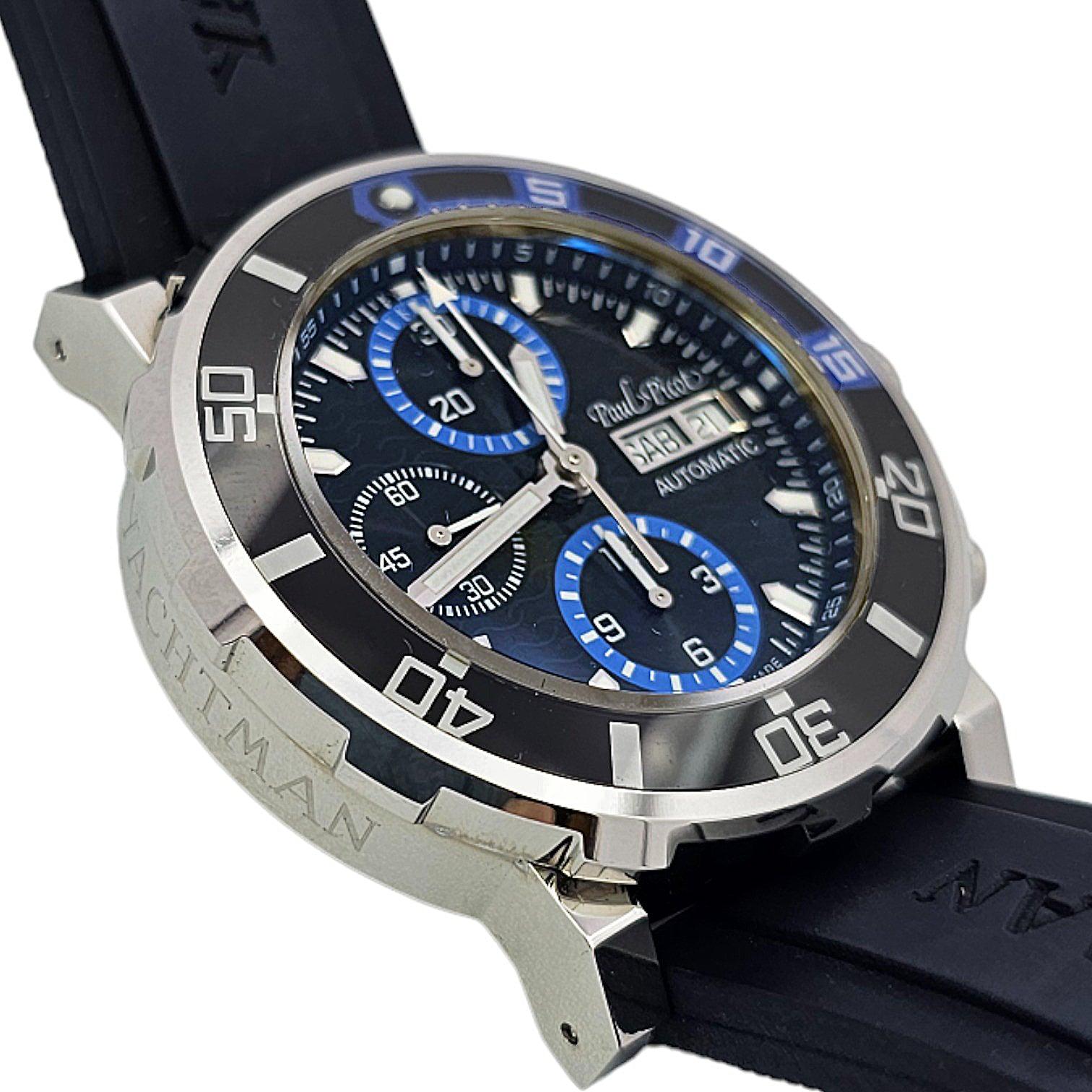 Paul Picot Yachtman 3 Chronograph Ref. 1127ZLNC - ON5702 - LuxuryInStock