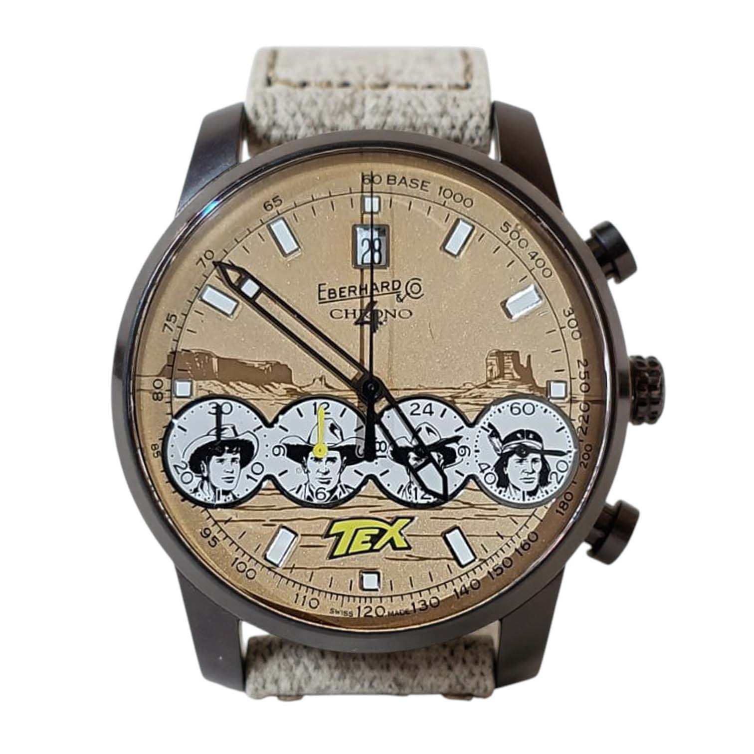 Eberhard &amp; Co. Chrono 4 Pards TEX Automático Edición Limitada xx/75 piezas Ref. 31080CP - ON8212