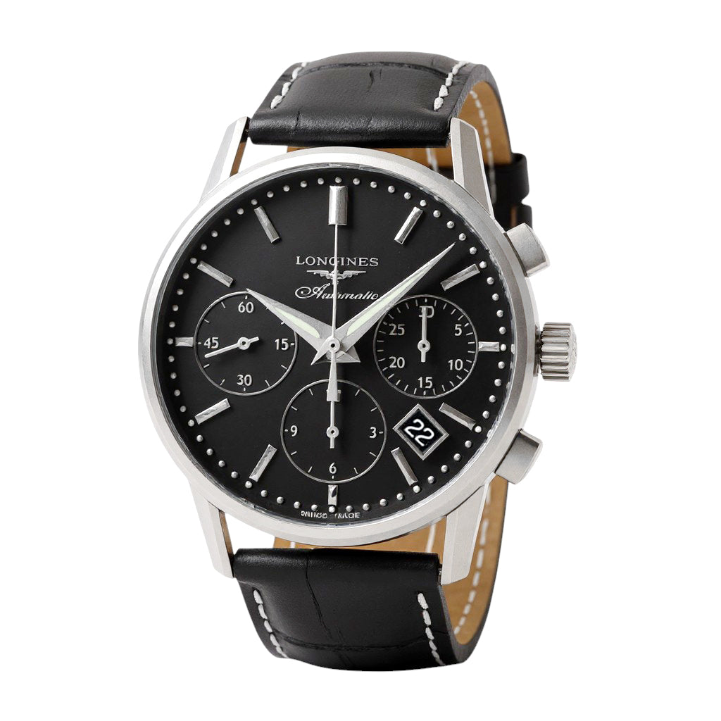 Longines Column-Wheel Chronograph Heritage Column Wheel Chronograph Automatico 40 mm Ref. L27494520 - ON8434