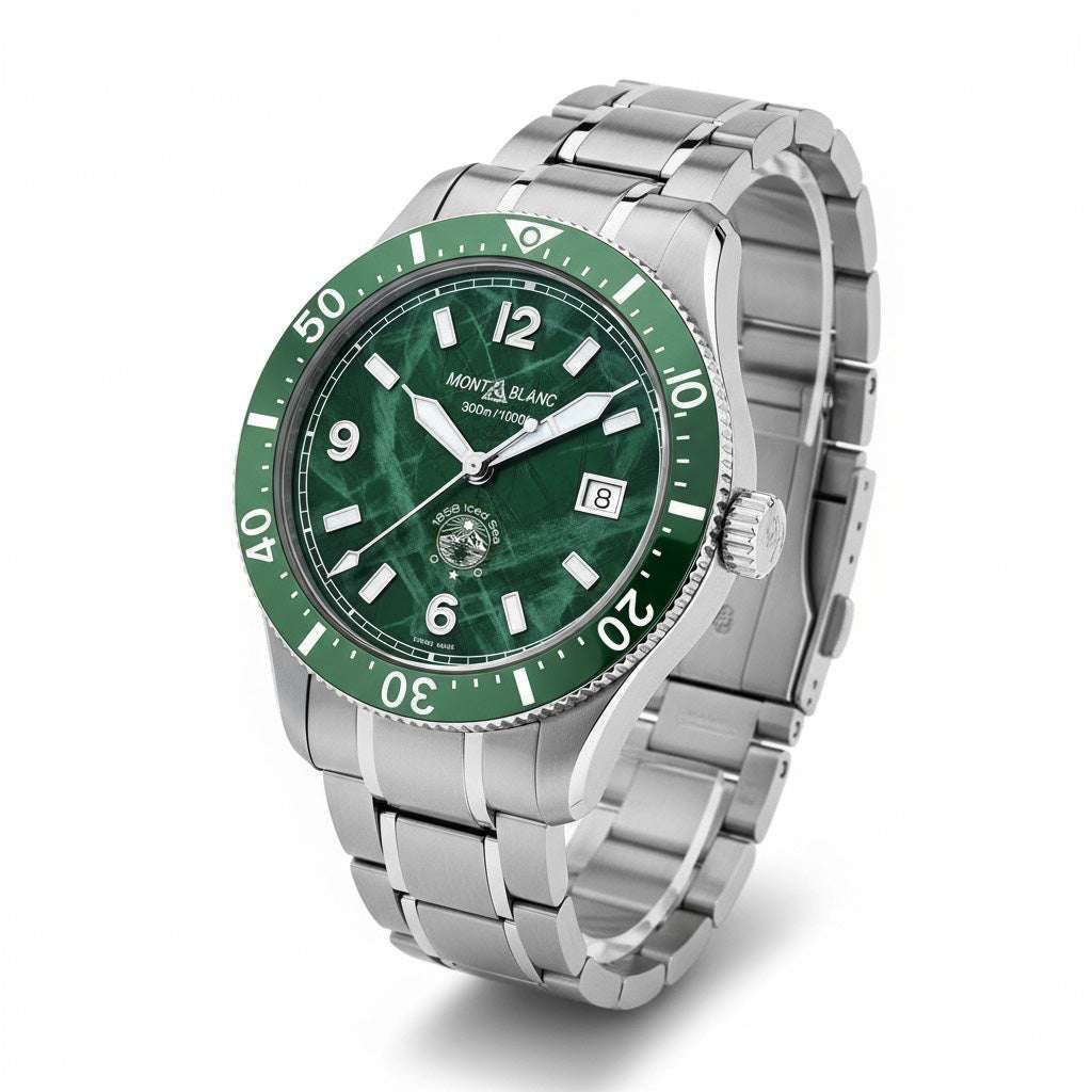 Montblanc 1858 Iced Sea Automatic Date Automatico 41 mm 129373 - ON5364