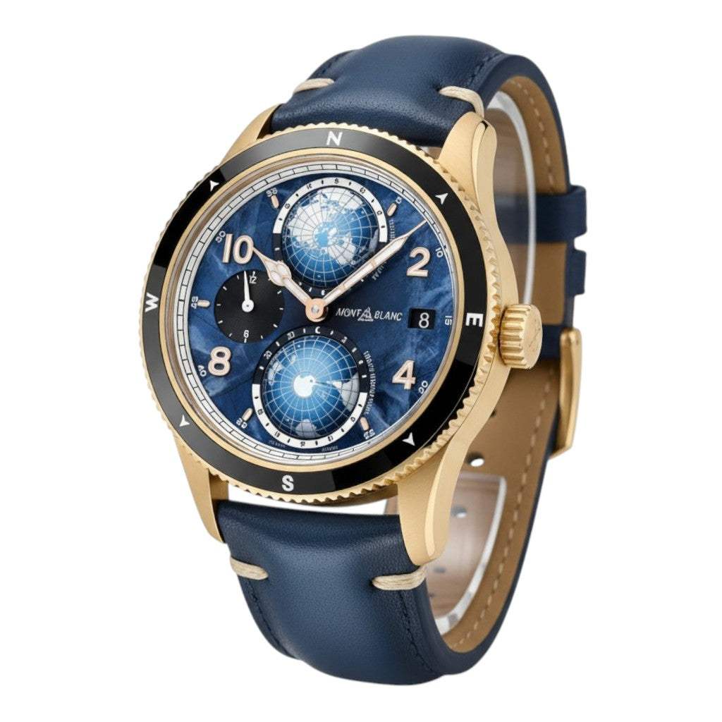 Montblanc 1858 Geosphere 0 Oxygen Limited Edition Automatico 42 mm Ref. 129415  - ON5357
