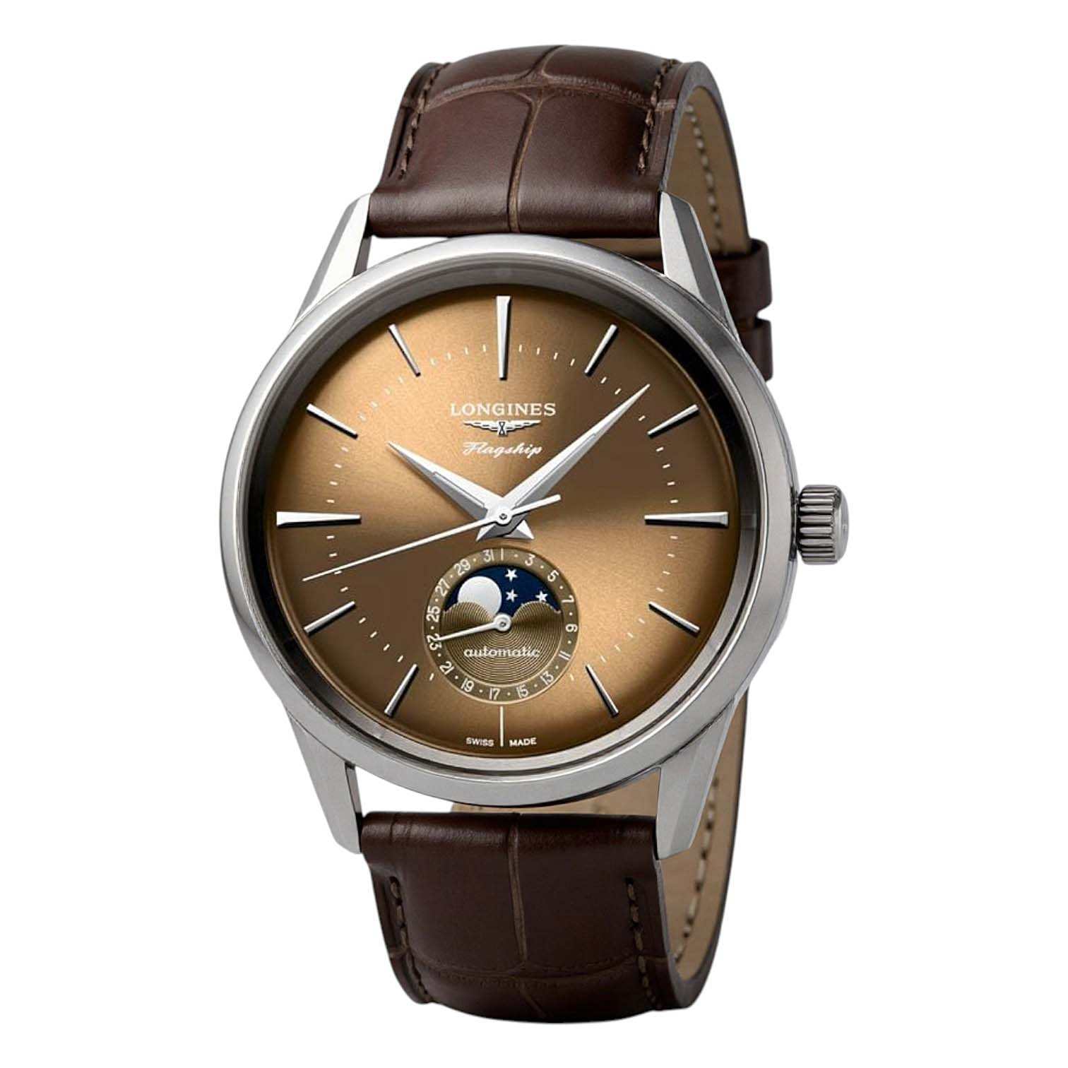 Reloj Longines Flagship Heritage Moonphase de 38,5 mm Ref. L48154622 - ON8310