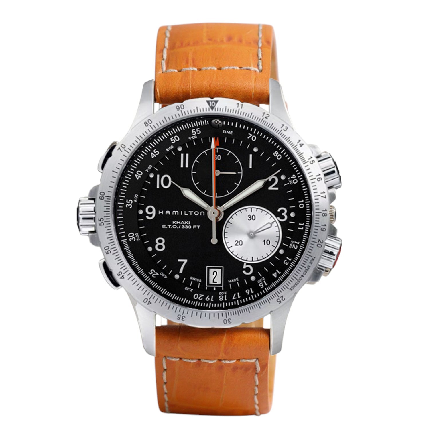 Hamilton Khaki Aviation ETO Chrono Quarzo 42 mm Ref. H77612933 - ON8532