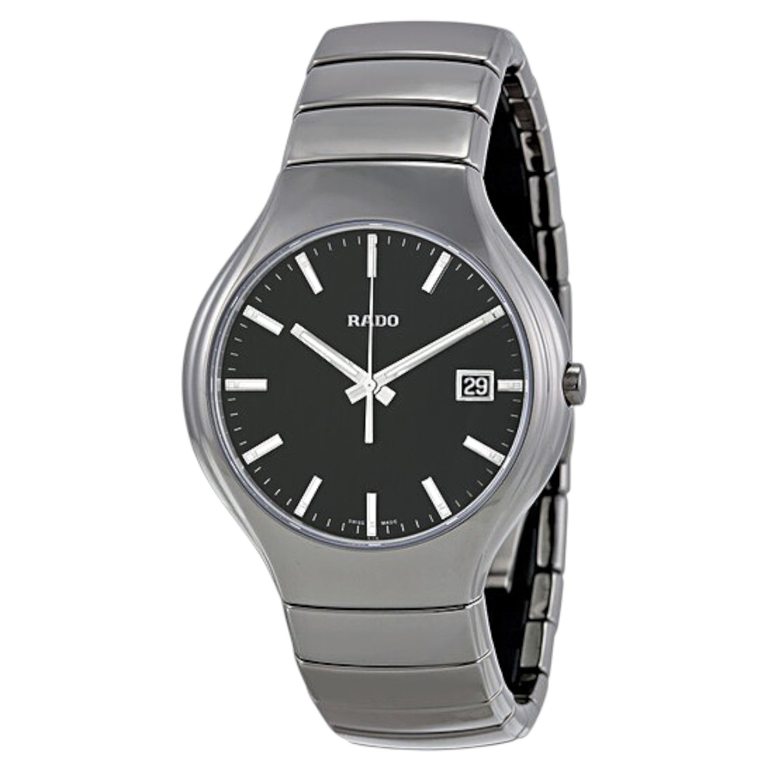 Rado True Platinum-tone Quarzo 40 mm Ref. R27654162 - ON8442