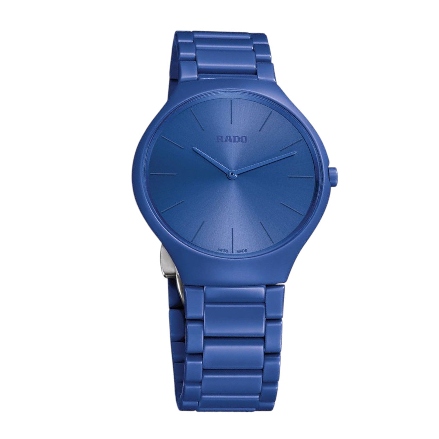 Rado True Round Thinline Les Couleurs™ Le Corbusier Spectacular ultramarine 4320K Lim. Ed Ref. R27092622 - ON8858