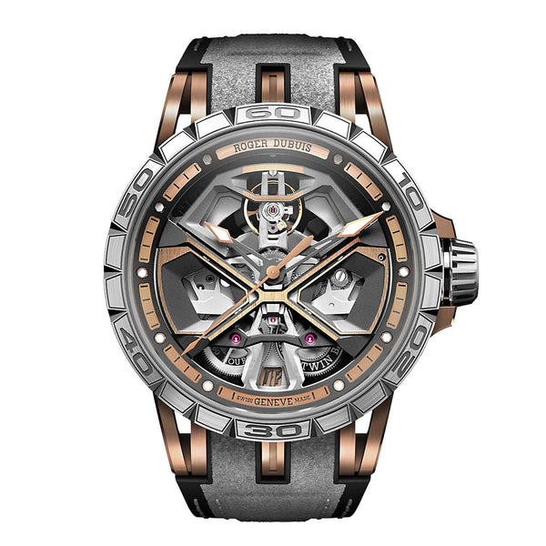 PREZZO SU RICHIESTA - Contattateci - Roger Dubuis Excalibur Spider Huracán Automatic Rose Gold 18 kt 45 mm Ref. DBEX0750 - ON7700
