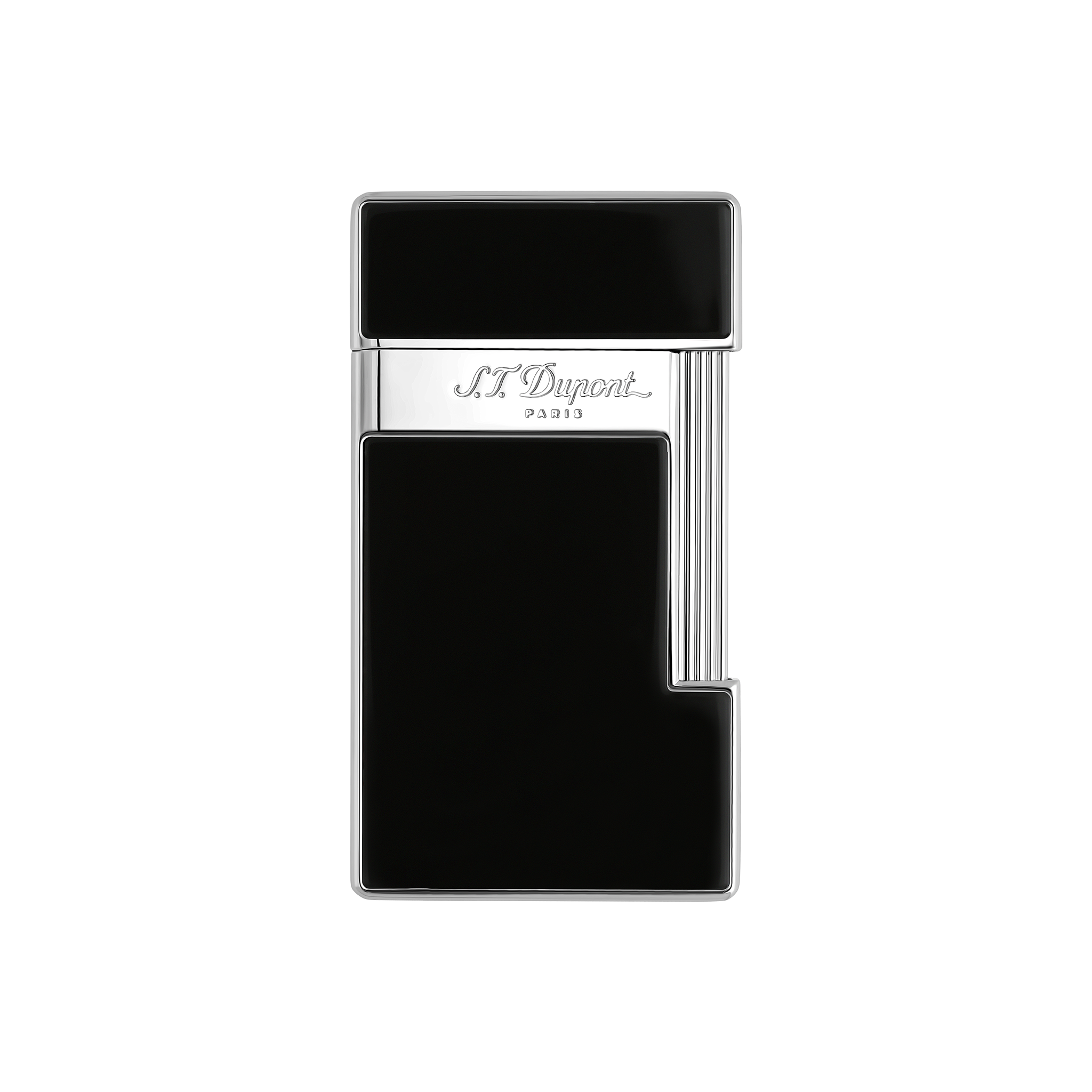 S.T. Dupont Slimmy accendino nero cromo