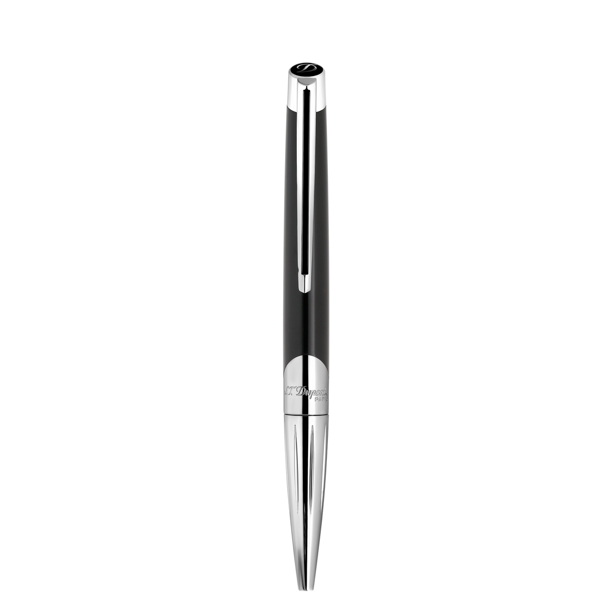 S.T. Dupont Défi Millennium ballpoint silver black