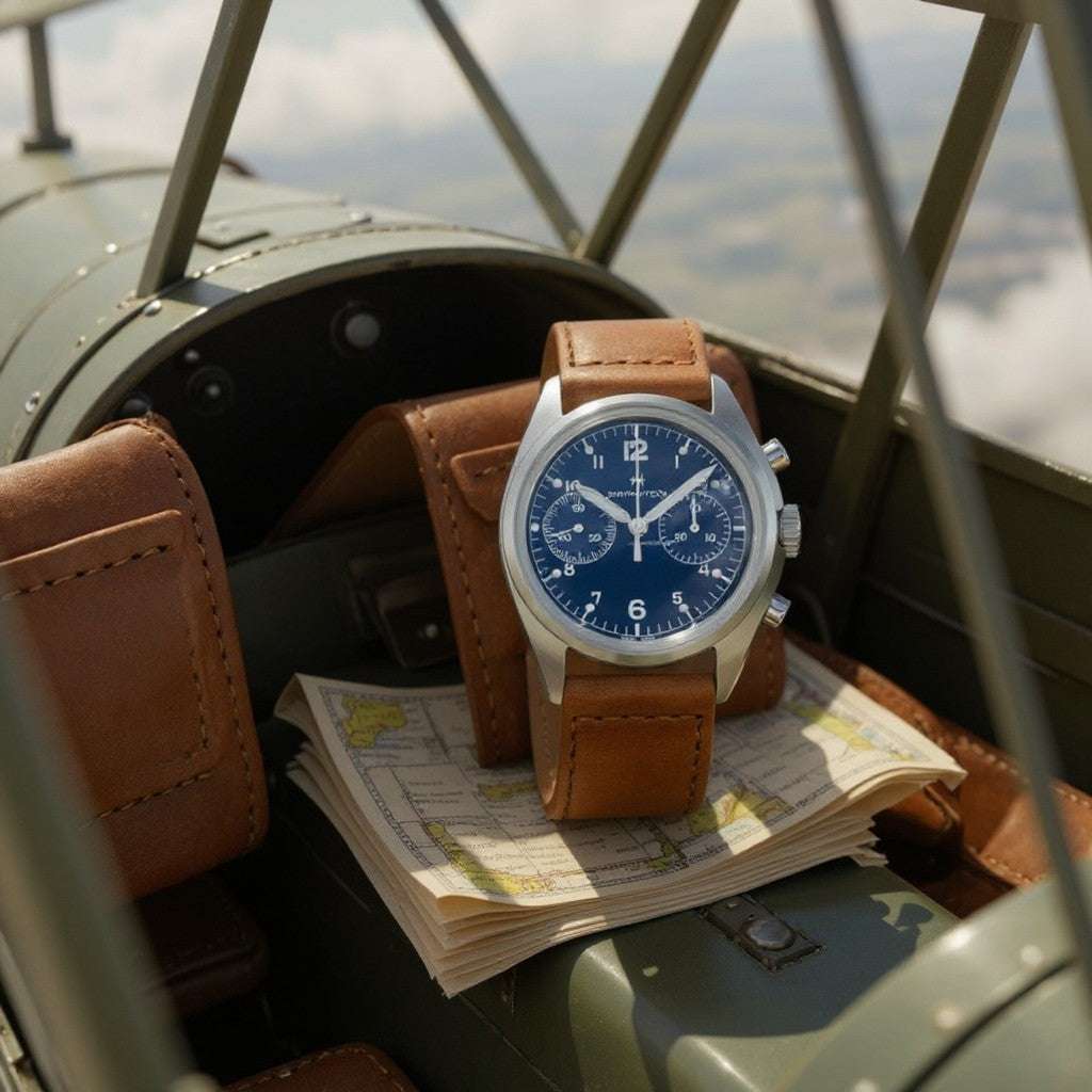 Hamilton Khaki Pilot Pioneer Mechanical Chronograph 40 mm Ref. H76409540 - ON8035